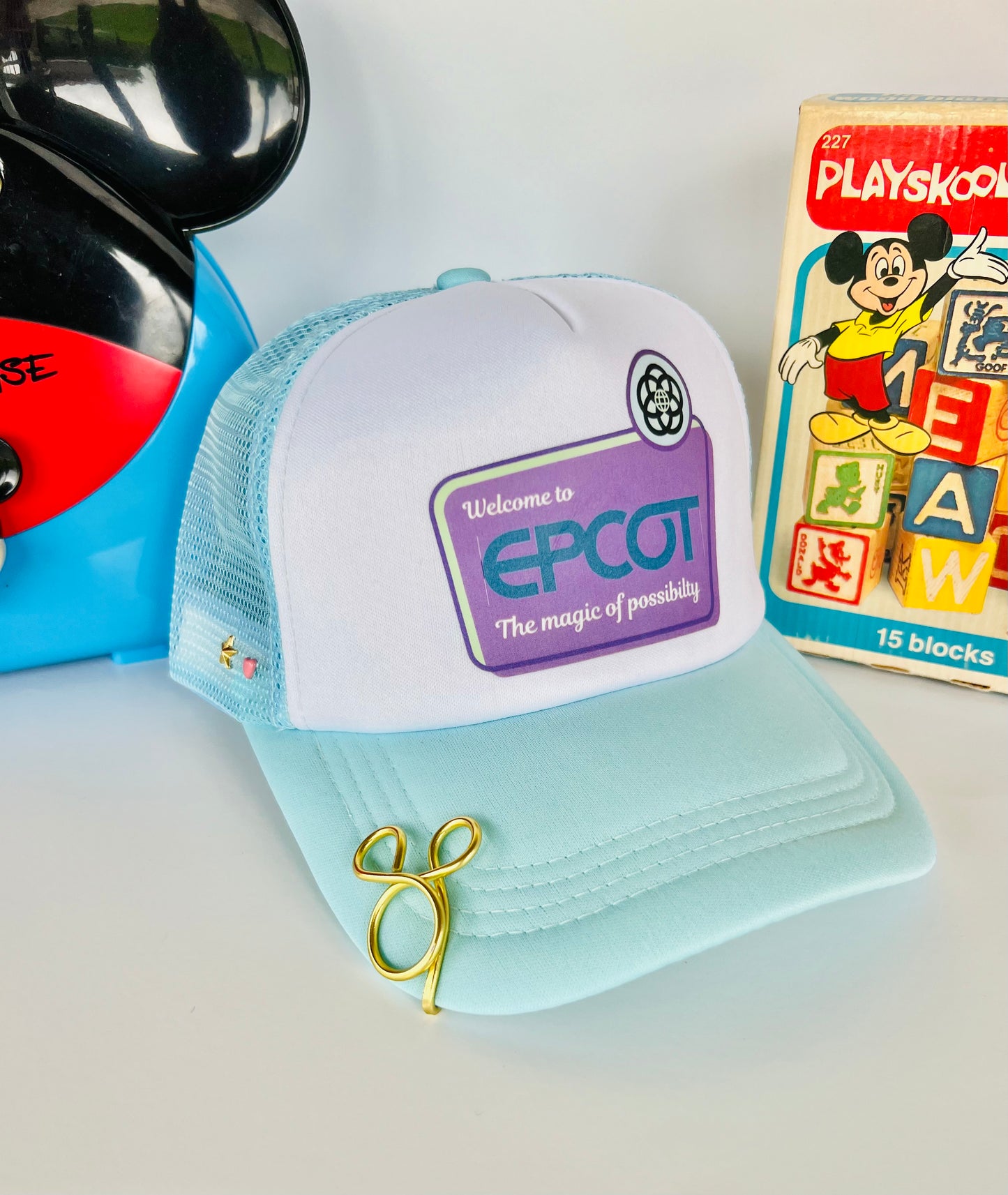 Epcot National Parks trucker hat